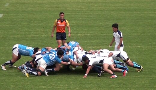 大学ラグビー春季練習試合　関東学院大学A　VS　栗田工業