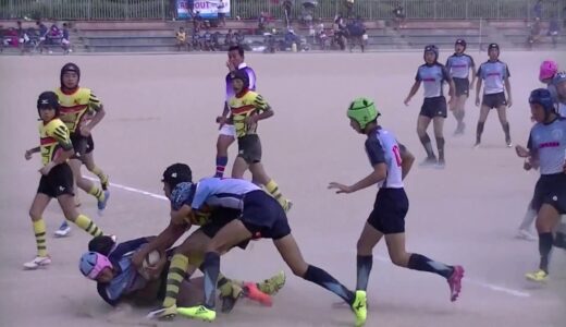 2017/09/03 中学ラグビー 長岡二0VS111神川 京都