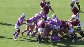 全国高校ラグビ－東京都予選　早稲田実業学校 vs 東京高校⑤