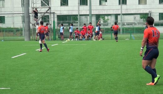 2019年ラグビー春季大会B 拓殖大学　VS　法政大学 (後半）