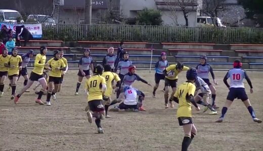 2017/01/14 中学ラグビー 西京極10VS22神川 京都