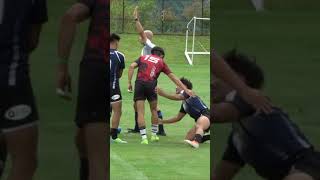 トライ後の感動シーン【天理大学 vs 流通経済大学】