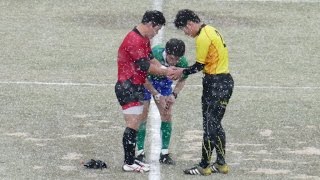 三島vs愛光 愛媛県高等学校ラグビーフットボール新人大会
