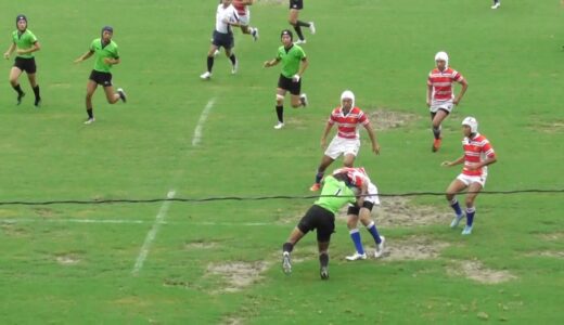 2019.7.28 第21回 関西中学生ﾗｸﾞﾋﾞｰﾌｯﾄﾎﾞｰﾙｼﾞｬﾝﾎﾞﾘｰ VS 大阪市中学校選抜A （前半）