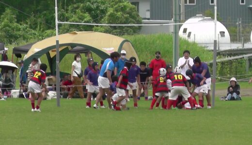高鍋ラグビースクール2021.7.25　高鍋Avs日向A　後半