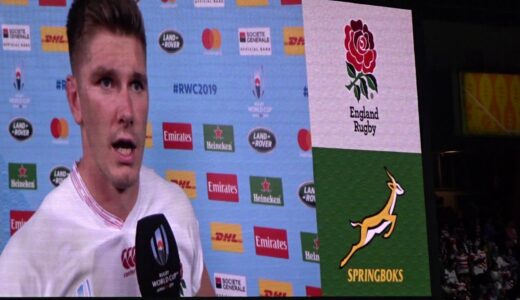 【RWC2019】ラグビーワールドカップ決勝戦 イングランド代表VS南アフリカ代表のノーサイドから選手インタビューまで