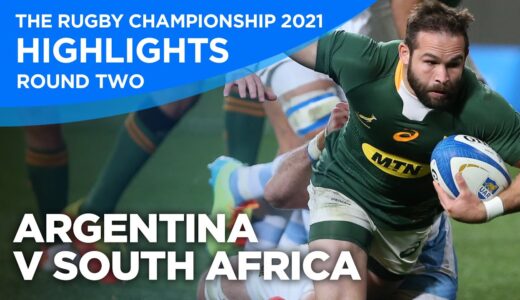 Argentina v South Africa Highlights | Round Two | The Rugby Championship | 2021