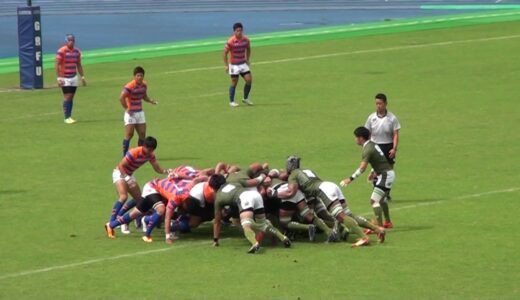 2016年ラグビー関東大学リーグ戦1部　大東文化大学VS法政大学
