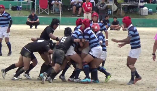 かしいvs筑紫丘 2019福岡県中学ラグビー大会 決勝トーナメント