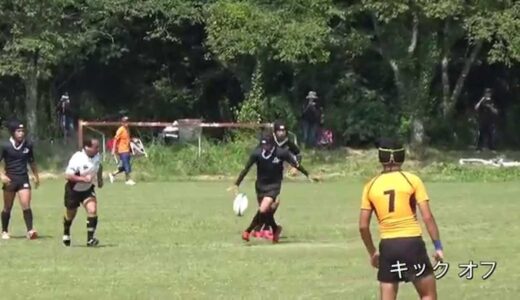 ②【筑紫丘vs長崎】『決勝』九州ジュニアラグビー大会2015