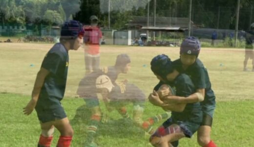 キッズラグビーとりみ夏合宿2021