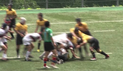 中学ラグビー 愛知県スクール選抜×広島中学選抜(前半)