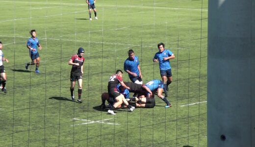 2019年ラグビー関東大学リーグ戦2部　山梨学院大学ＶＳ国士館大学(後半）