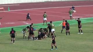 2017年関東大学ラグビーリーグ戦1部日本大学VS大東文化大学（前半） HD