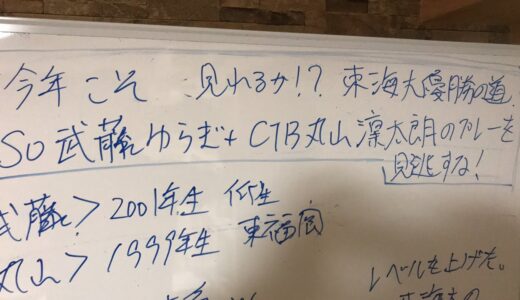 今年こそ見れるか？東海大優勝への道。武藤ゆらぎ　丸山凛太朗のプレーを見逃すな！