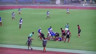 2016/05/29 中学ラグビー 藤森14vs40西陵　京都