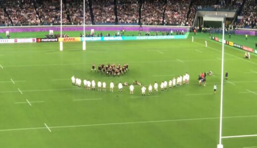 ★ラグビーW杯2019★ニュージーランド・ハカ4連発/4times HAKA in japan