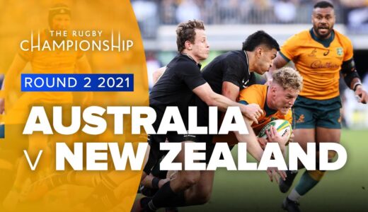 The Rugby Championship | Australia v New Zealand - Rd 2 Highlights