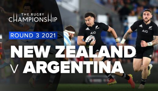 The Rugby Championship | New Zealand v Argentina - Rd 3 Highlights
