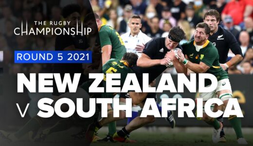 The Rugby Championship | New Zealand v South Africa - Rd 5 Highlights