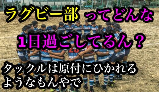 元ラグビー部に1日スケジュール教えてもらった