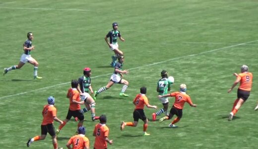 『長崎中学選抜vs鹿児島中学選抜』2017長崎招待ラグビー