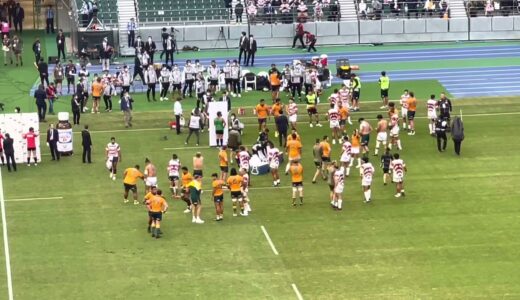 ノーサイド、ジャージ交換など【ラグビー日本代表　テストマッチ2021】 JPNvAUS Wallabies