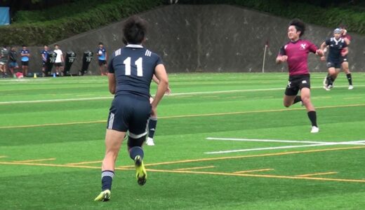 2019年ラグビー関東大学リーグ戦2部 東洋大学VS國學院大学(後半）