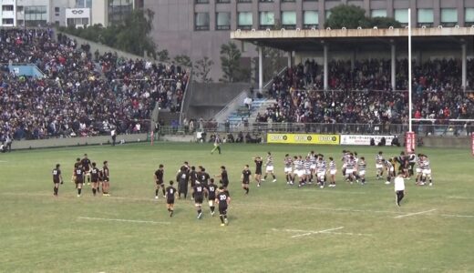 明治大学22年ぶり全国大学ラグビー選手権決勝2019/1/12秩父宮ラグビー場