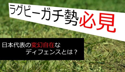 【ラグビー日本代表】ワールドカップ対アイルランド戦分析【勝利のワケを解明！】