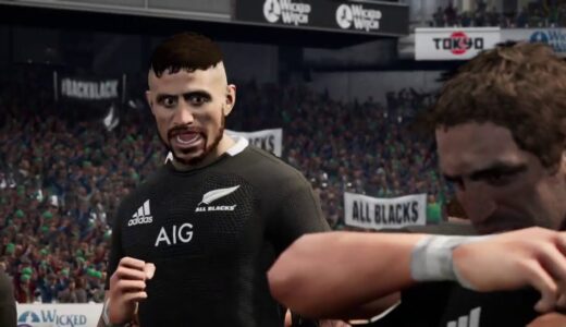 Rugby Challenge 4　ラグビーチャレンジ4  テストマッチ　スプリング対オールブラックス　試合　前半