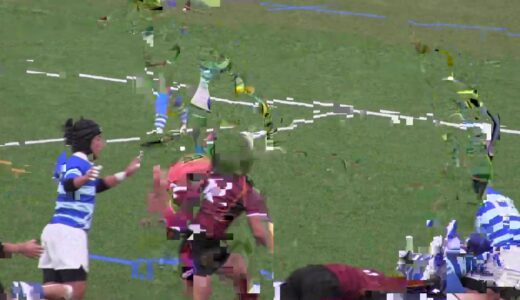 第100回　全国高校ラグビーフットボール大会（京都予選）向陽高校VS桂高校（前半のみ）