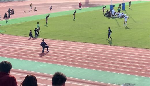 第99回全国高校ラグビー奈良県決勝　御所実業対天理　前半