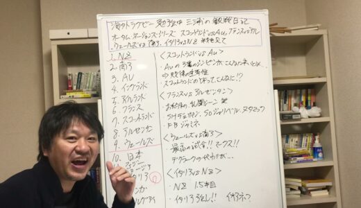 海外ラグビー勉強中三浦のテストマッチ2021オータムネーションズ観戦日記　スコットランドvsオーストリア　フランスvsアルゼンチン　ウェールズvs南ア　イタリアvsNZ を見て