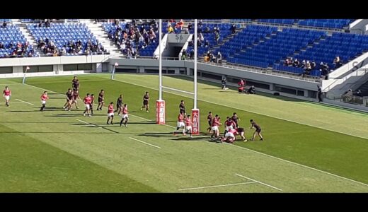 【大学ラグビー】大学選手権、京都産業大学ベスト4進出。2021年度。ラスト3分1点差の攻防