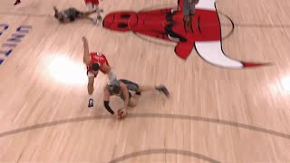 NBA　最早ラグビーのようにも見えたブルックリン・ネッツのナイスディフェンスからの連続ハッスルプレイ