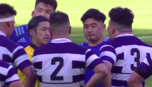 息遣いまで聞こえるスクラムの緊迫感 / 全国大学ラグビー （第58回 全国大学ラグビー選手権 明治大学 対 東海大学）
