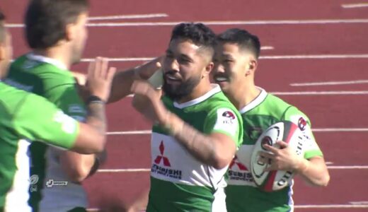 【ラグビー】【ハイライト】NTT JAPAN RUGBY LEAGUE ONE R２三菱重工相模原ダイナボアーズVSマツダスカイアクティブズ広島🏉