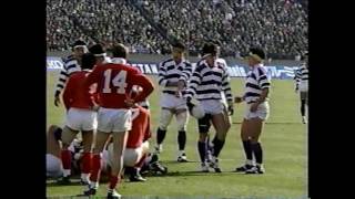 1992/1第29ラグビー日本選手権 神鋼vs明治（小村）