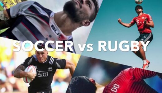 サッカーvsラグビー/SOCCER vs RUGBY