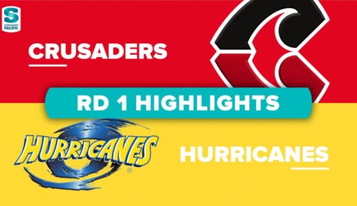 Super Rugby Pacific | Crusaders v Hurricanes - Round 1 Highlights
