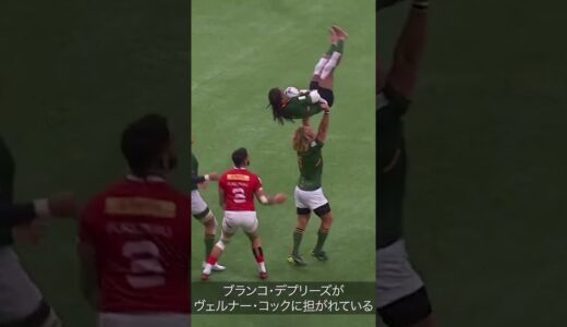 強すぎるぞ！！ラグビー選手！
