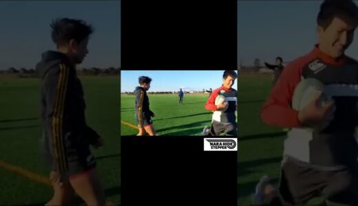 中学生のエグいステップ！南茨城ラグビースクール