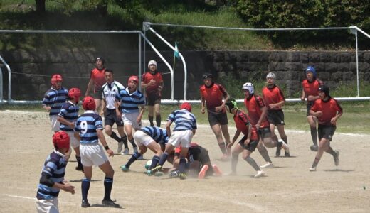 かしいvs合同2 2022福岡県中学生ラグビー大会