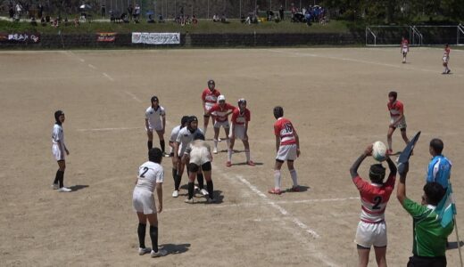 ぎんなんvs中鶴 2022福岡県中学生ラグビー大会