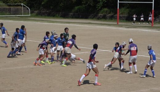 城南vsみやけ 2022福岡県中学生ラグビー大会