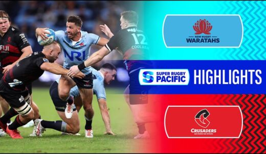 HIGHLIGHTS | WARATAHS v CRUSADERS | Super Rugby Pacific 2024 | Round 8